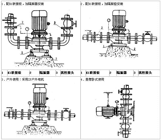 大東海泵業ISG泵安裝方式2